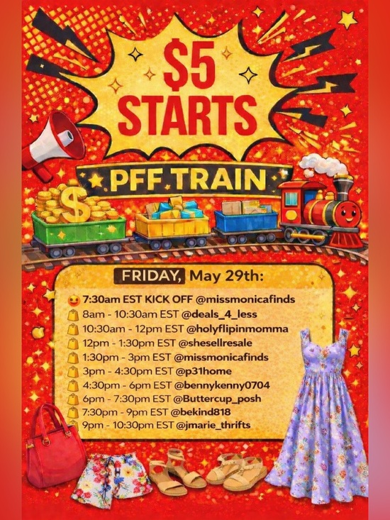 Other - 💃🏻🚂5/29 - PFF Train🚂💃🏻